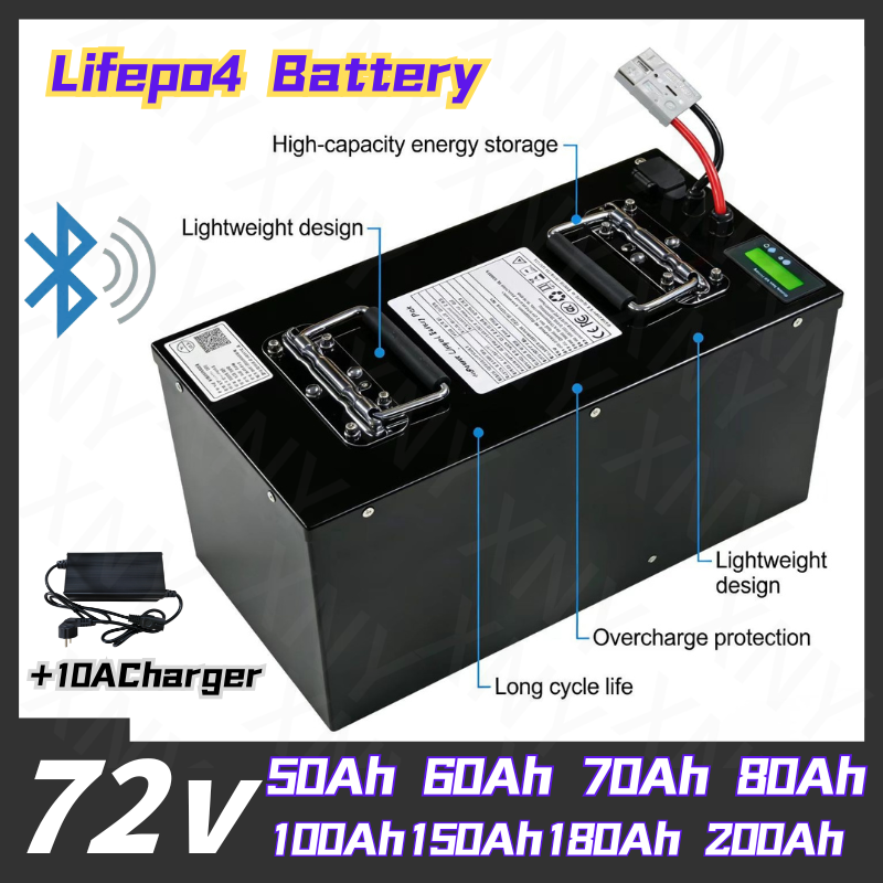 72V 40Ah Lifepo4 Battery Pack - Batteria al Litio XNY-72V LifePo4 50Ah