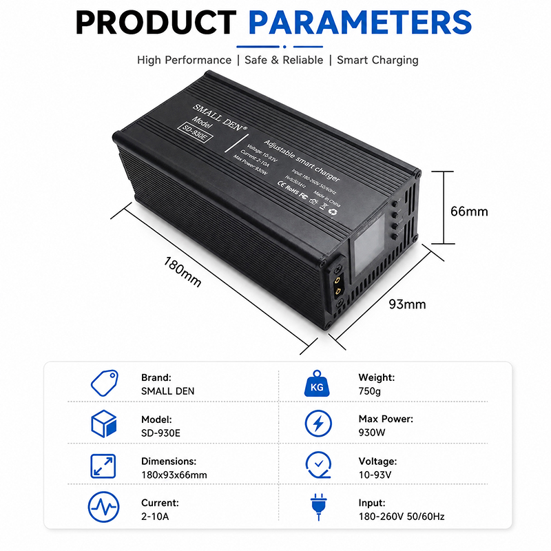 54.6V 67.2V 84V 5A 8A 10A 12A  - 84V 20A Smart Charger recensione e prezzo