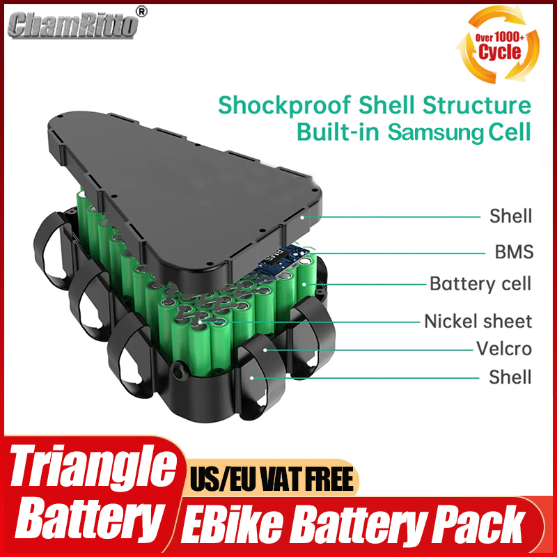 Batteria Triangolare per Bicic - 72V 50Ah 21700 Lithium Battery recensione e prezzo