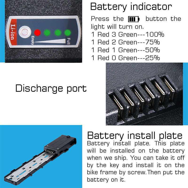 Batteria per Bici Elettrica 48 - 72V 50Ah 21700 Lithium Battery recensione e prezzo
